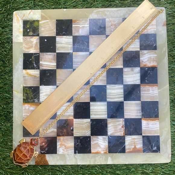 Vintage 1960’s  L.Razza Turtle Mirror Pendant - Picture 13 of 16